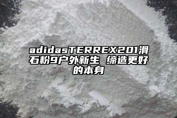 adidasTERREX201滑石粉9户外新生 缔造更好的本身